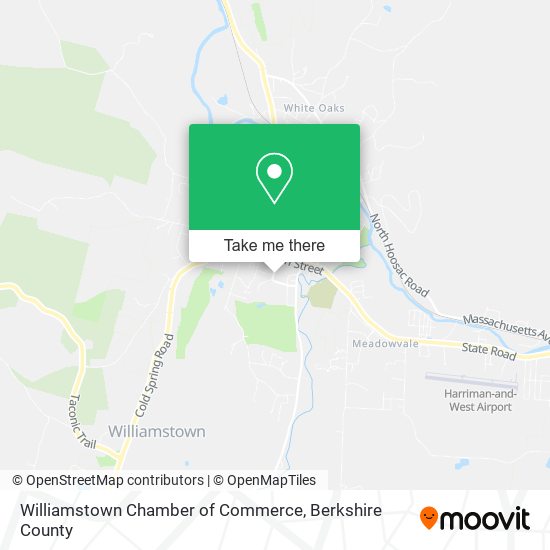 Mapa de Williamstown Chamber of Commerce