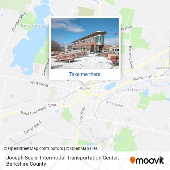 Joseph Scelsi Intermodal Transportation Center map