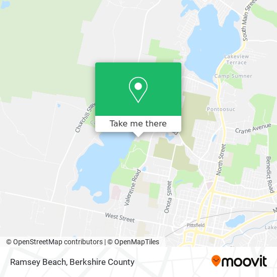 Mapa de Ramsey Beach