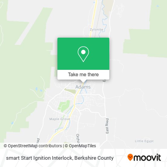 Mapa de smart Start Ignition Interlock