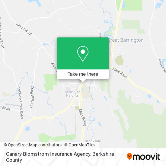 Canary Blomstrom Insurance Agency map