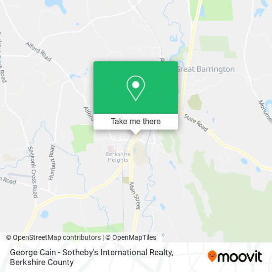 George Cain - Sotheby's International Realty map