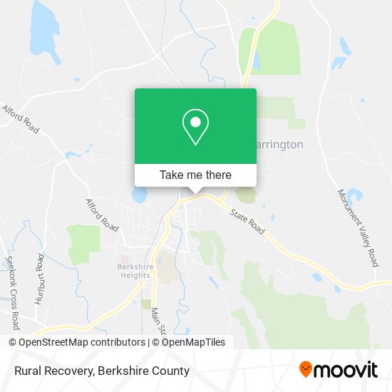 Rural Recovery map
