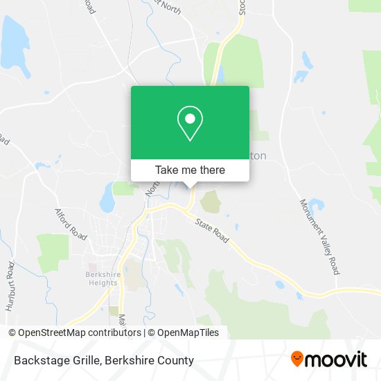 Backstage Grille map