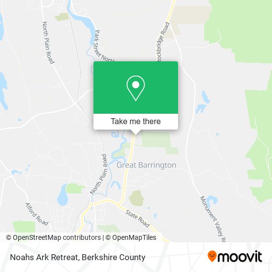 Mapa de Noahs Ark Retreat