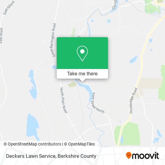 Deckers Lawn Service map