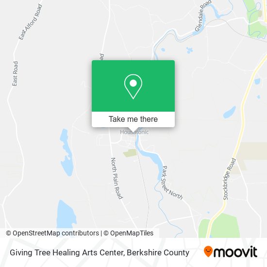 Giving Tree Healing Arts Center map