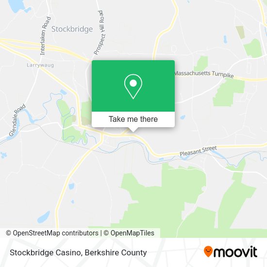 Mapa de Stockbridge Casino