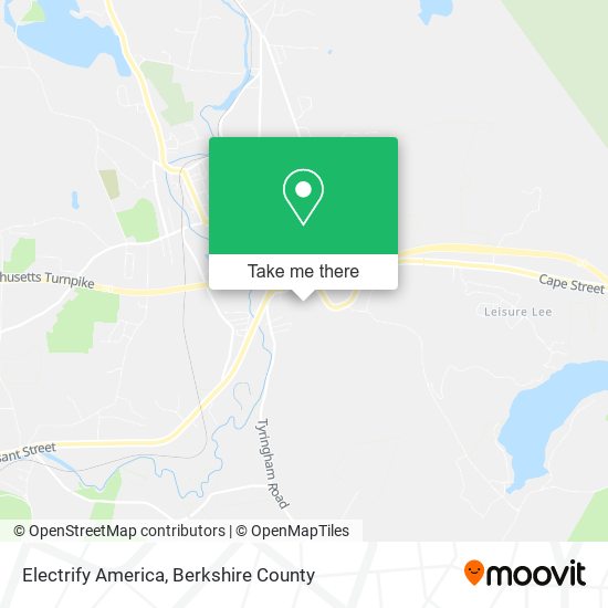 Mapa de Electrify America