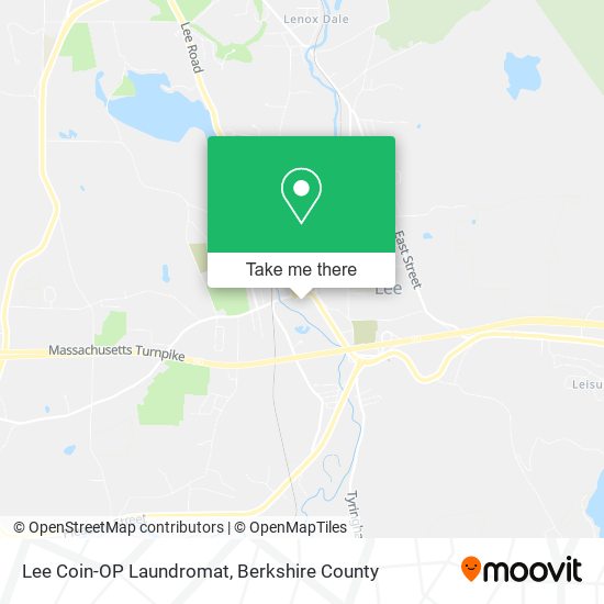 Lee Coin-OP Laundromat map