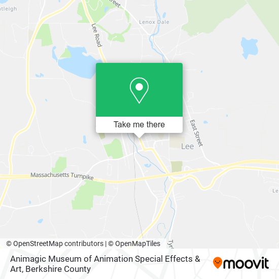 Animagic Museum of Animation Special Effects & Art map