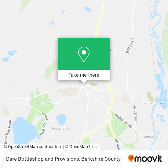 Dare Bottleshop and Provisions map