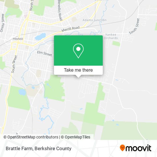 Mapa de Brattle Farm