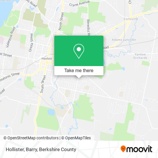 Hollister, Barry map