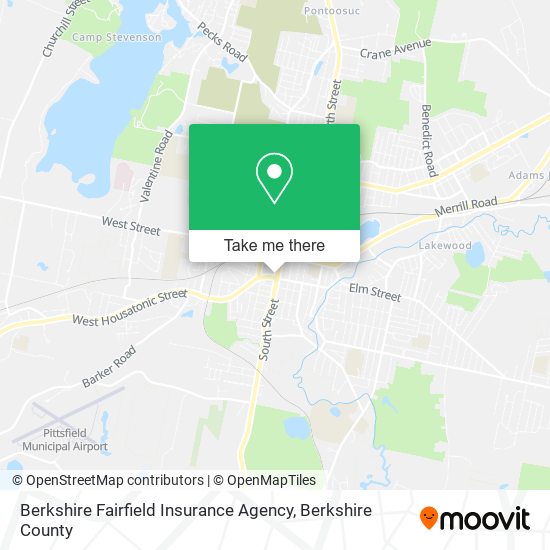 Mapa de Berkshire Fairfield Insurance Agency