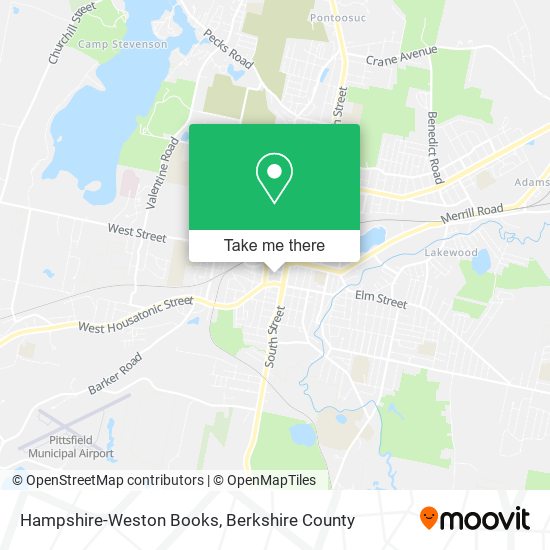 Hampshire-Weston Books map