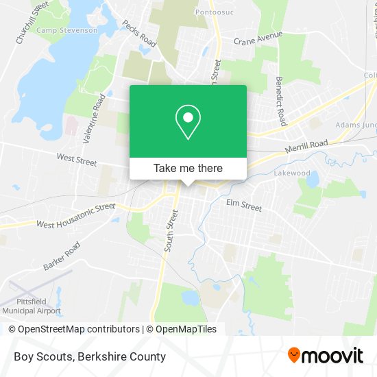 Boy Scouts map