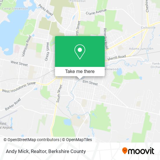 Andy Mick, Realtor map