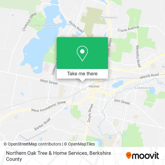 Northern Oak Tree & Home Services map