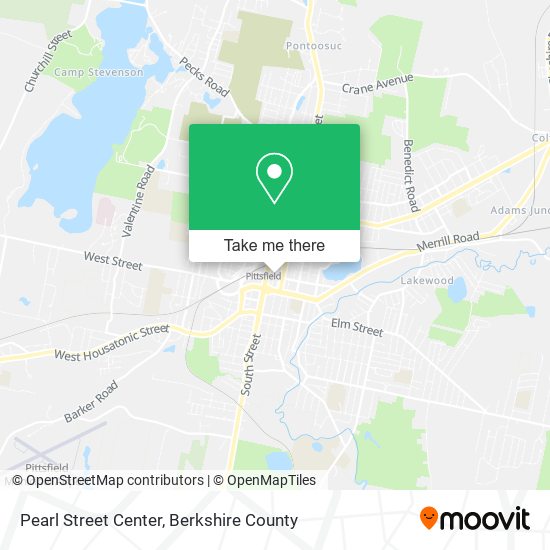 Pearl Street Center map