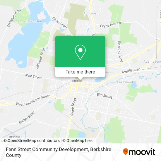 Fenn Street Community Development map
