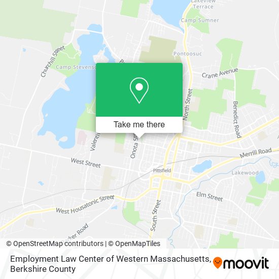 Mapa de Employment Law Center of Western Massachusetts