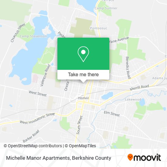 Michelle Manor Apartments map