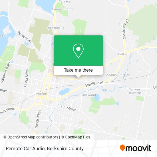 Remote Car Audio map