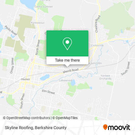 Mapa de Skyline Roofing