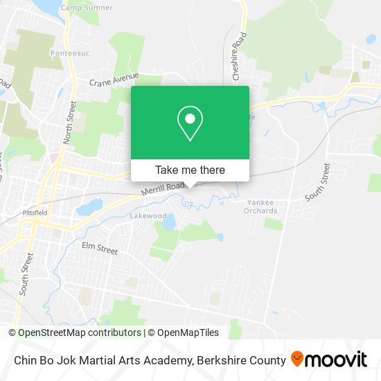 Mapa de Chin Bo Jok Martial Arts Academy