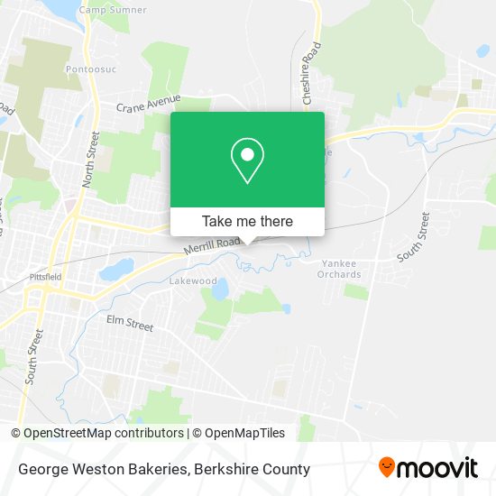 George Weston Bakeries map