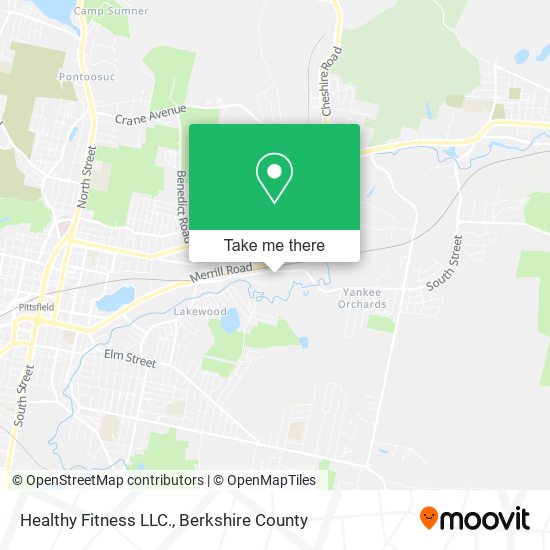 Healthy Fitness LLC. map
