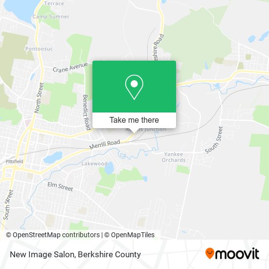New Image Salon map