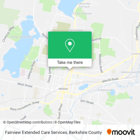 Mapa de Fairview Extended Care Services