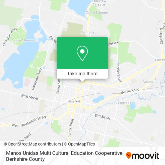 Mapa de Manos Unidas Multi Cultural Education Cooperative