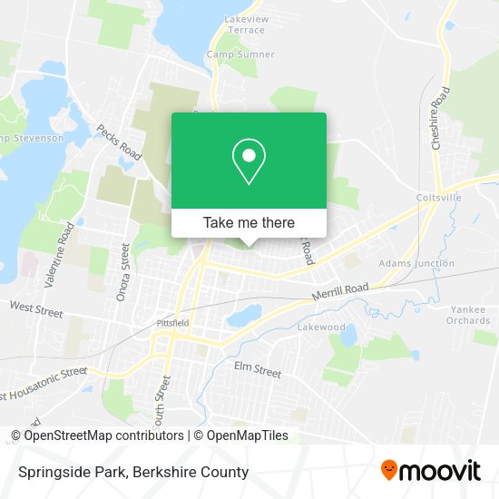 Mapa de Springside Park