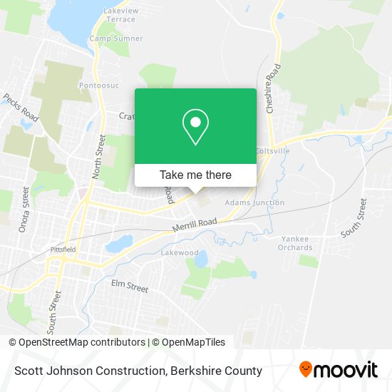 Scott Johnson Construction map