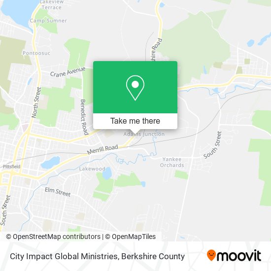 City Impact Global Ministries map