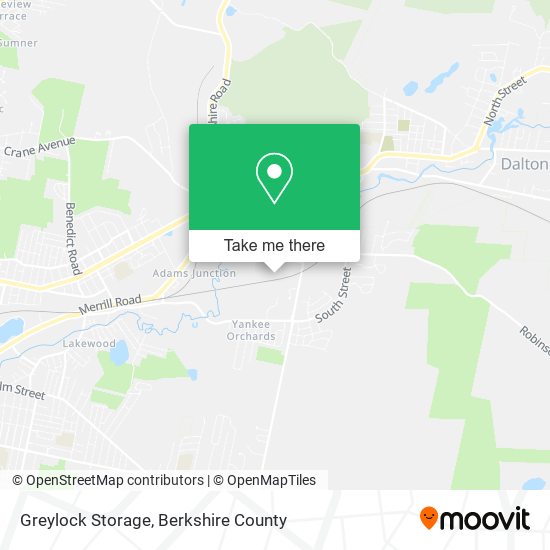 Greylock Storage map