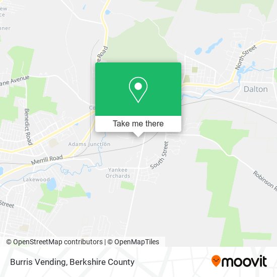 Mapa de Burris Vending