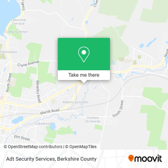 Adt Security Services map