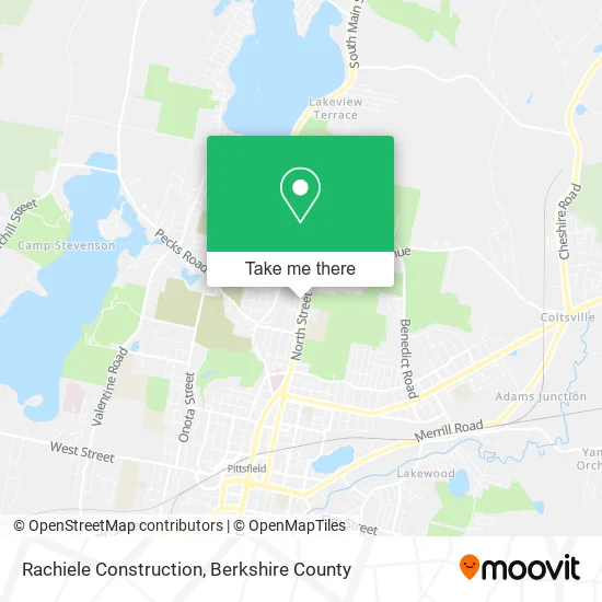 Rachiele Construction map