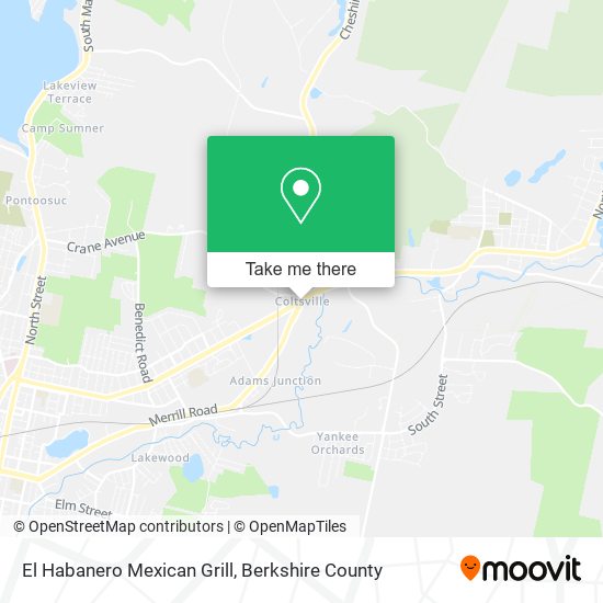El Habanero Mexican Grill map