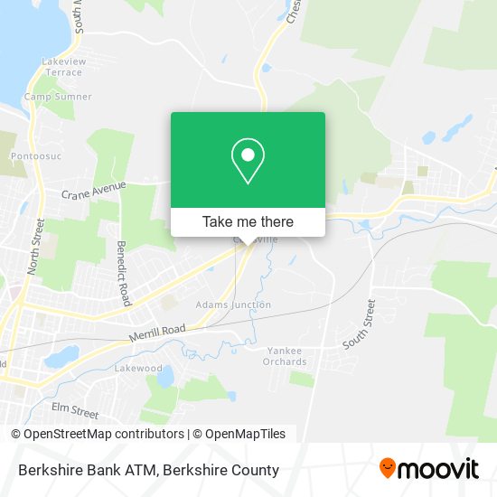 Berkshire Bank ATM map