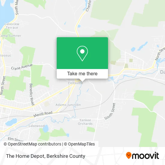 The Home Depot map