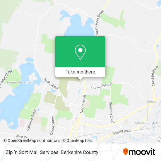 Mapa de Zip 'n Sort Mail Services