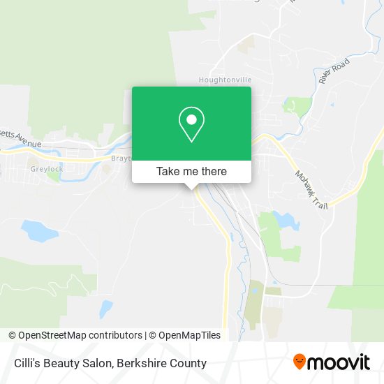 Cilli's Beauty Salon map