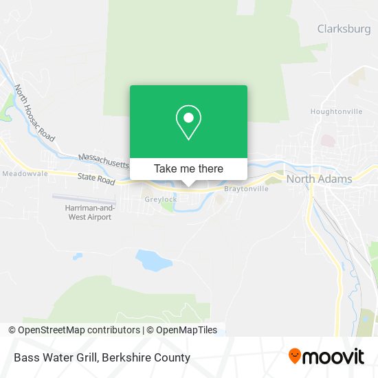 Bass Water Grill map