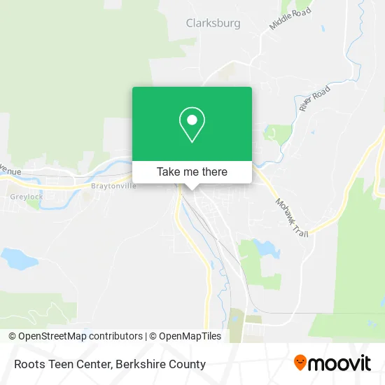 Roots Teen Center map