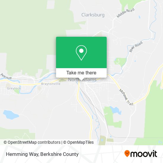 Hemming Way map